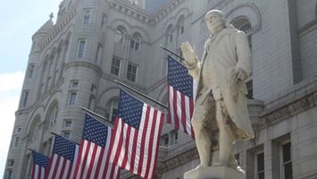 ben franklin statue